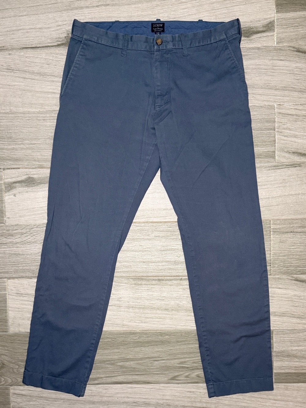 J. Crew Men's Navy Flex Driggs Chino Pants 34x32